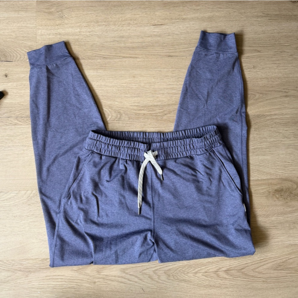 Purple vuori performance joggers